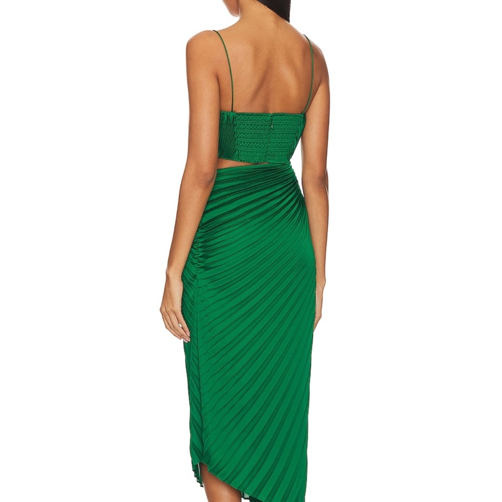 Stunning Emerald Green Alice + Olivia Dress - Picture 3 of 3